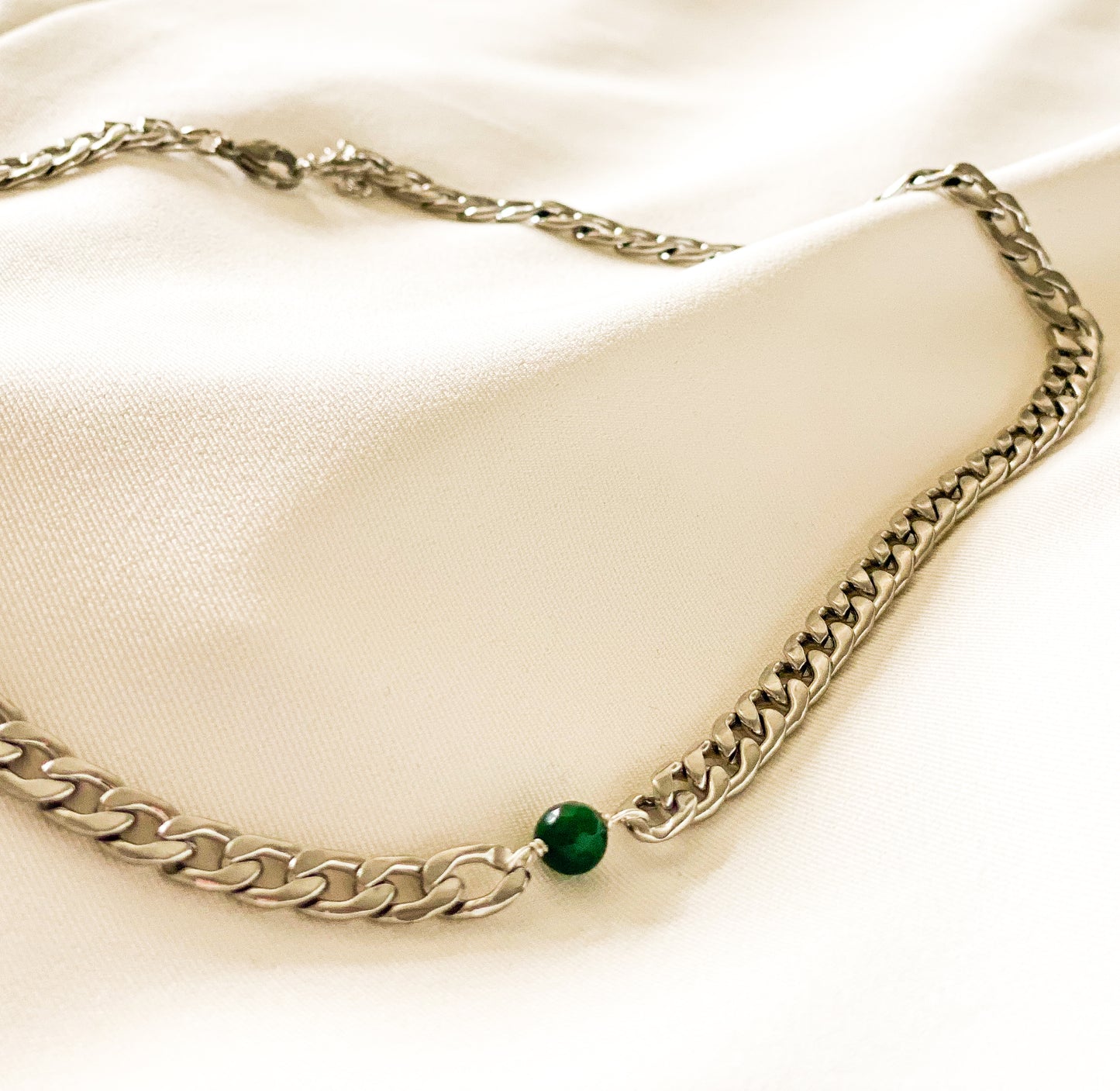 Selia Green Necklace